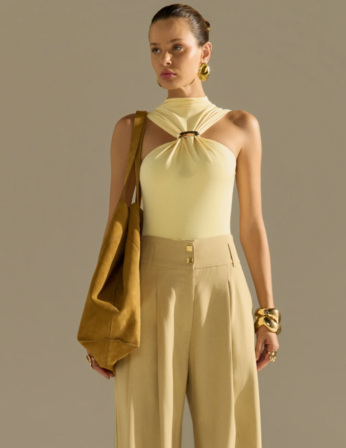 BODY FRANCINE AMARELO MANTEIGA (KYLIE Co.) - Imagem 3